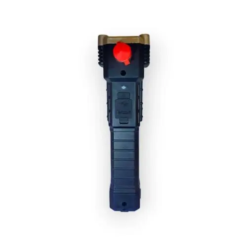 3W Led Portable Rechargeable Torch With Seat Belt Cutting & Glass Breaking