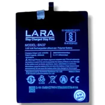 Lara BN 37 Xiaomi Redmi 6/6A Android Mobile OG Battery (Non-Guarantee)