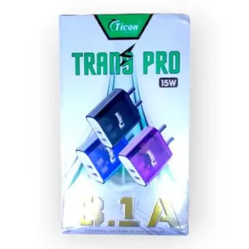 Ticon Trans Pro Micro USB Transparent Charger