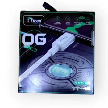 Ticon TT-46 65W Type C To Type C Fast Charging Data Cable