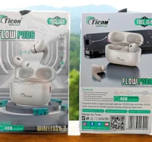 Ticon TWS-164 Flow Pods Wireless Earbuds 40H Music Time 3 Months Warranty