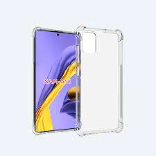 Samsung Galaxy A51 Back Cover Crystal Clear Flexible TPU Case for Daily Protection