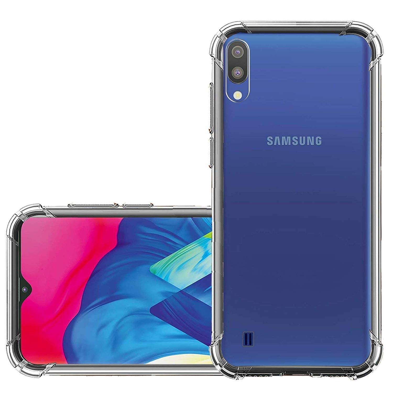 Samsung Galaxy M01 Back Cover/Protection Case Transparent TPU With High Quality Soft Silicon Material