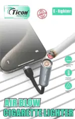 Air Blowing the Cigarette Lighter 