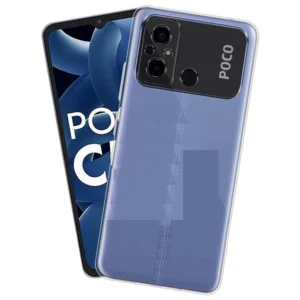 Mi Poco C55 Transparent Back Cover Poco C55 Transparent Back Cover Case | Protection Cover Case TPU