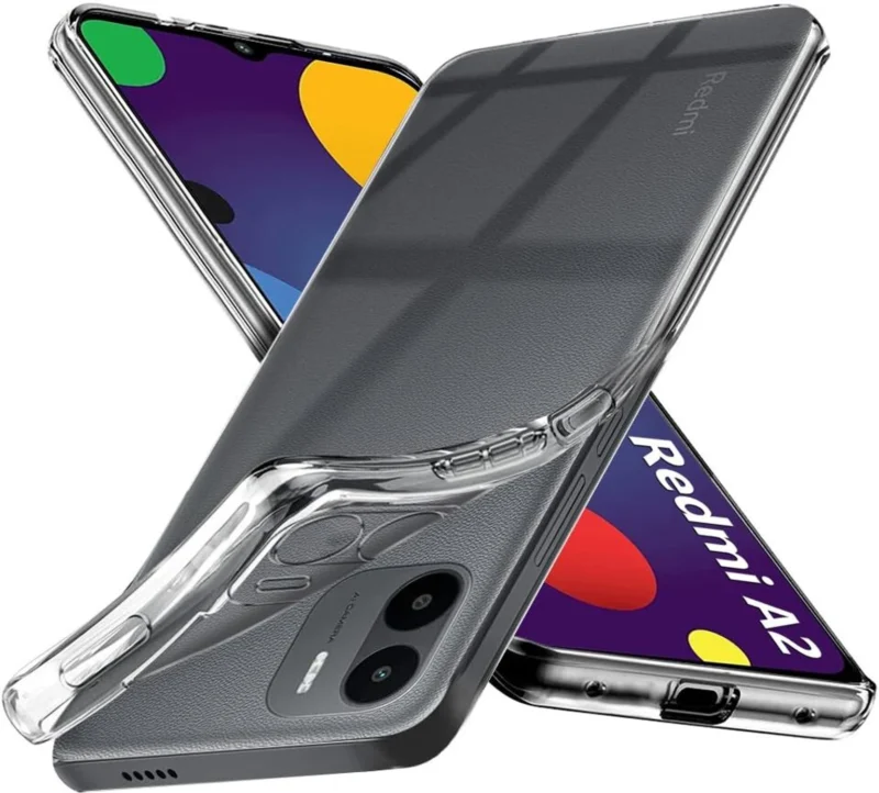Xiaomi A2 2023 Transparent Back Cover Case | Protection Cover Case TPU