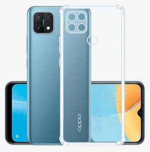 OPPO A15 Transparent Back Cover Case | Protection Cover Case TPU