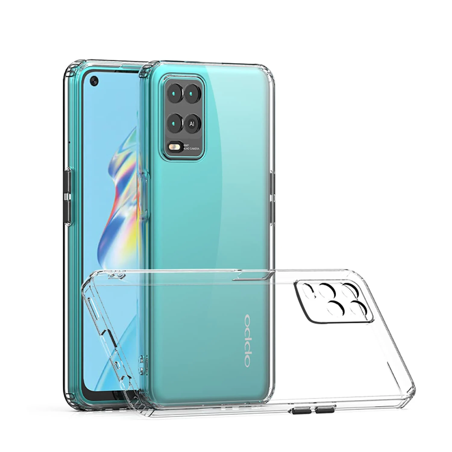 OPPO A54 Transparent Back Back Cover