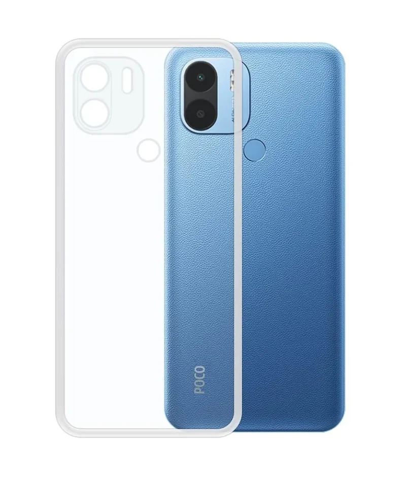 Redmi A2+ Transparent Back Cover Case | Protection Cover Case TPU