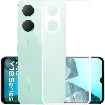 Vivo T3 Lite Transparent Back Cover Case | Protection Cover Case TPU