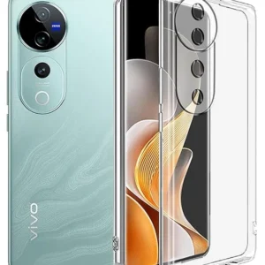 Vivo V40 Transparent Back Cover Case | Protection Cover Case TPU