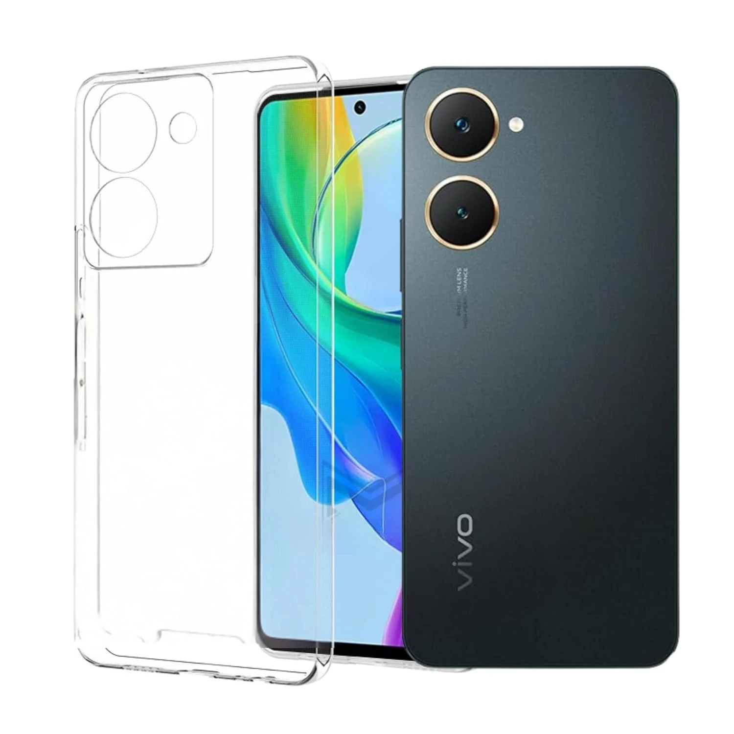 Vivo Y18 TRANSPARENT PROTECTION T Back Cover