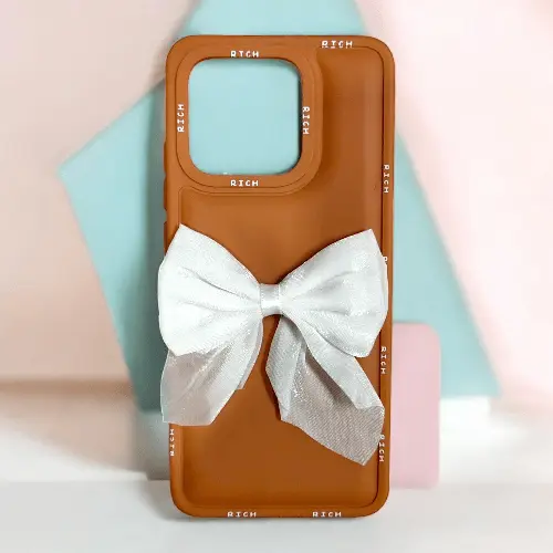 Redmi Mi Poco C55 Girlish Bow Back Cover
