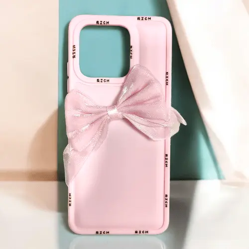 Redmi Mi Poco C55 Girlish Bow Back Cover