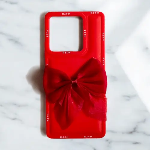 Redmi Note 13 5G Girlish Bow Back Cover