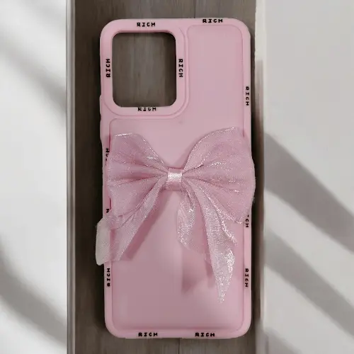 Redmi 12 4G Girlish Bow Back Cover