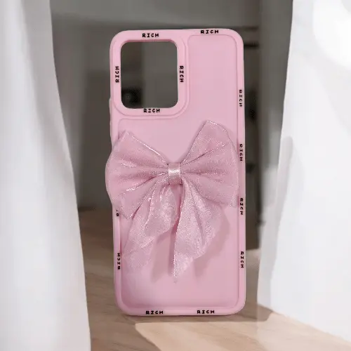 Redmi 12 5G Girlish Bow Back Cover