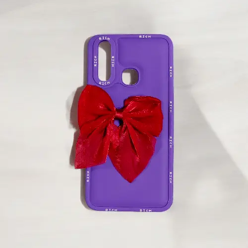 Vivo Y12/Y15/Y17 Girlish Bow Back Cover
