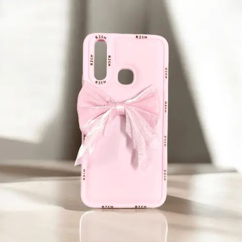 Vivo Y12/Y15/Y17 Girlish Bow Back Cover