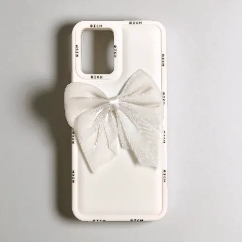 Vivo Y21 2021 Girlish Bow Back Cover