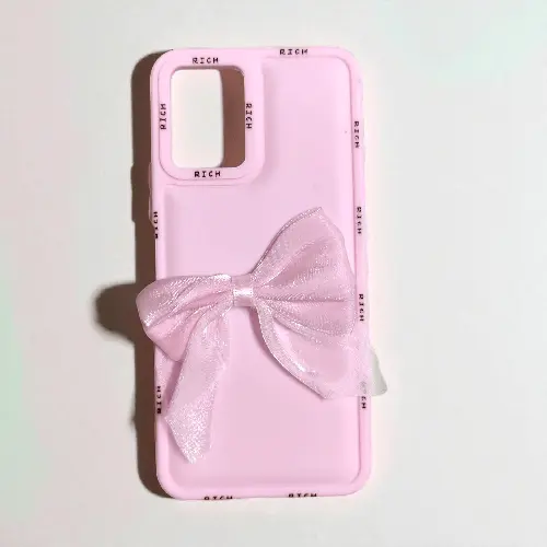Vivo Y21 2021 Girlish Bow Back Cover