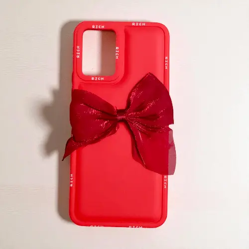 Vivo Y21 2021 Girlish Bow Back Cover