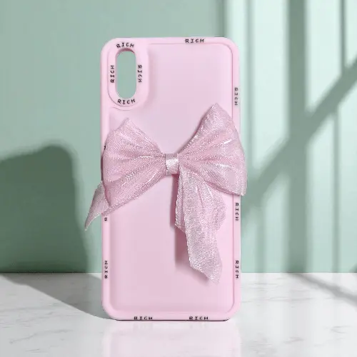 Vivo Y90 Girlish Bow Back Cover