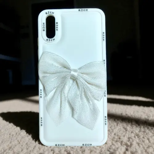Vivo Y90 Girlish Bow Back Cover