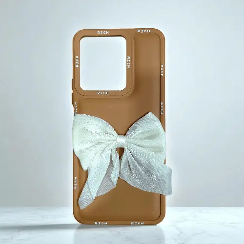 Vivo Y16 Girlish Bow Back Cover