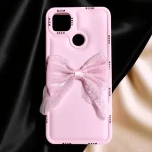 Redmi 9C Girlish Bow Back Cover