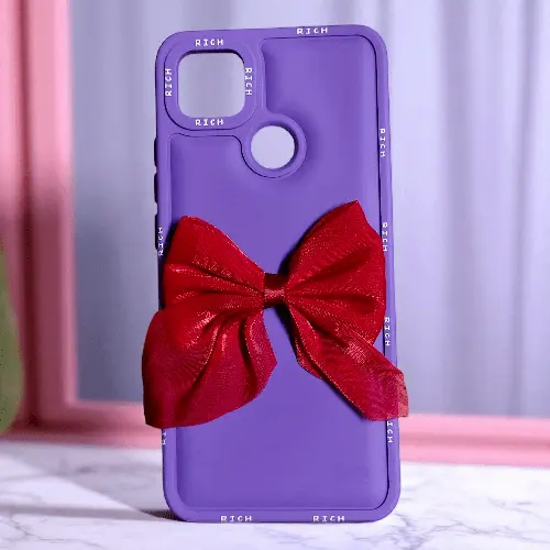 Redmi 9C Girlish Bow Back Cover