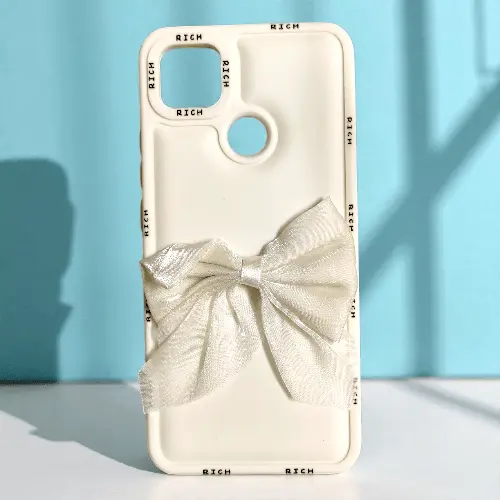 Redmi 9C Girlish Bow Back Cover