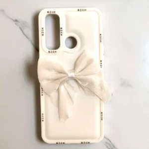 Realme 5 Girlish Bow Back Cover