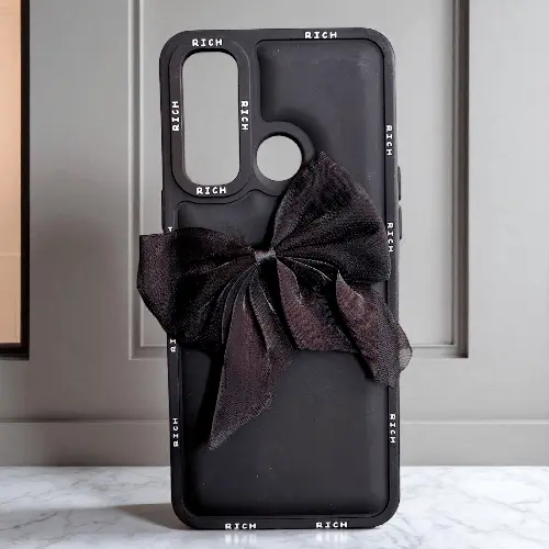Realme 5 Girlish Bow Back Cover