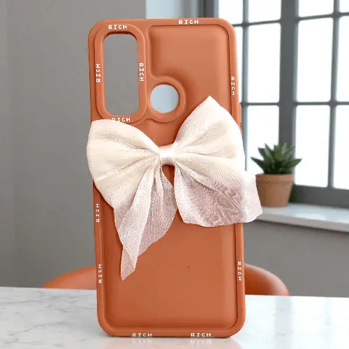 Realme 5 Girlish Bow Back Cover